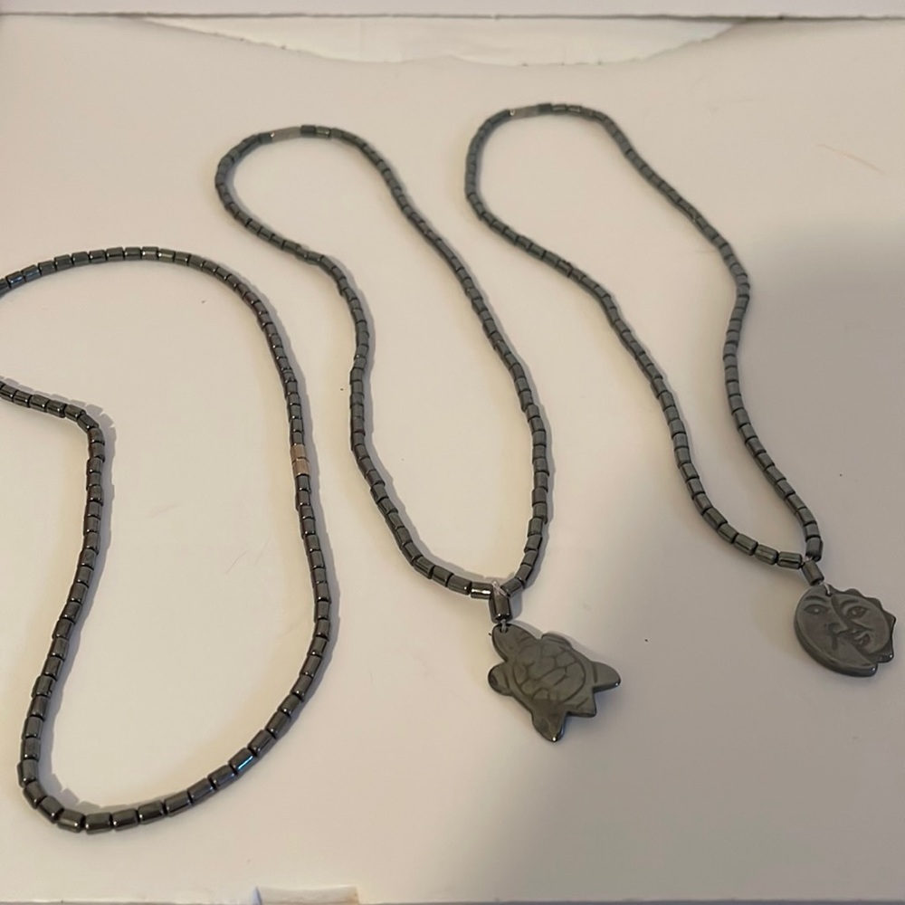 3 necklaces